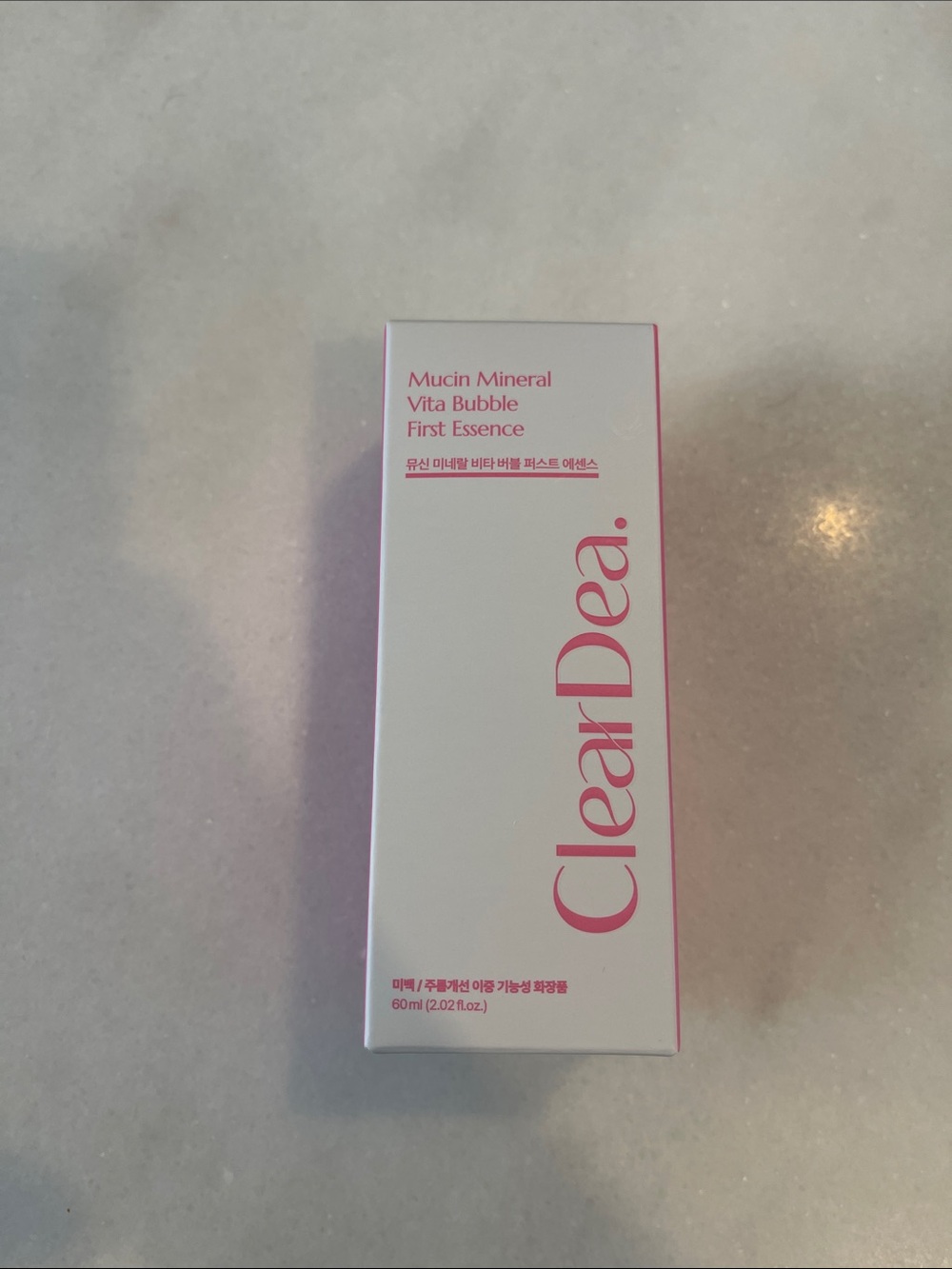 ClearDea Mucin Mineral Vita Bubble First Essence — Brand New